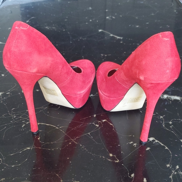 Bakers, Platform High Heels, size 6, Red - Picture 5 of 8